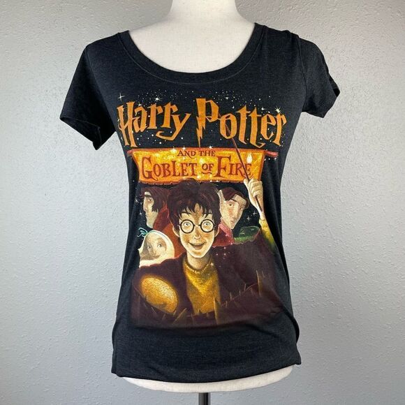 NWT Out of Print Harry Potter Goblet of Fire T-Short Size S - Picture 1 of 6